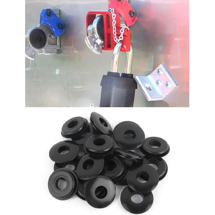 20PCS Glad Hand Seals For Glad Hand Air Hose,Rubber Gladhand Seals Of Semi Truck Accessories,Air Lines For Semi Truck Car Accessories Compatible With