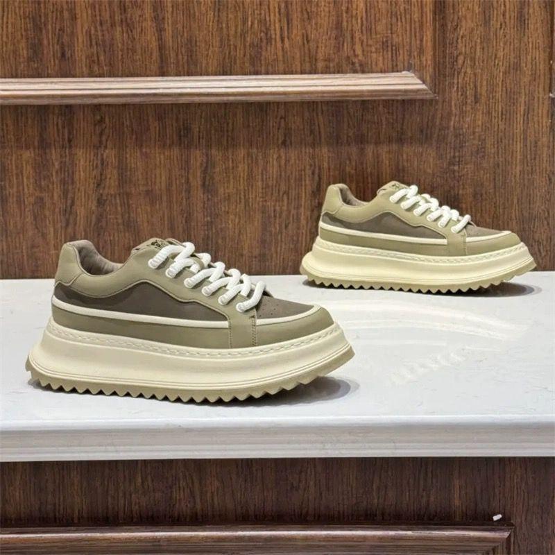 Nowe Trampki Wysoka Jakość Wszechstronne Męskie Buty Codzienne Gruba Podeszwa Wysokie Outdoorowe Sportowe Buty do Biegania para hombres