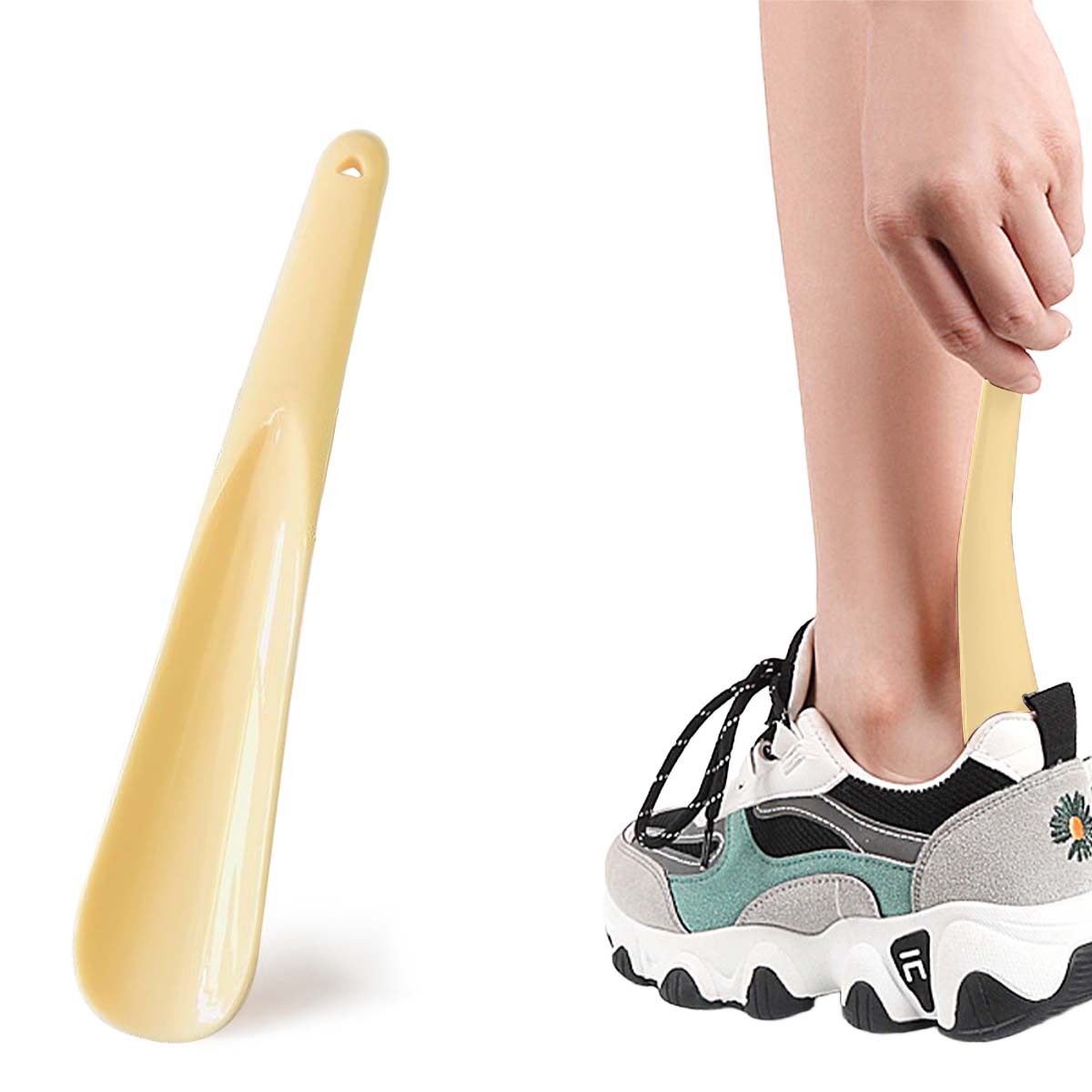 

Express shoe puller-home shoe lifting tool, lazy person, compact, high-end, portable shoe scraper