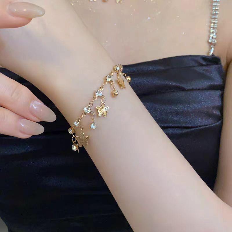 High-End Luxury Korean Simple Planet Bracelet for Girls and Besties