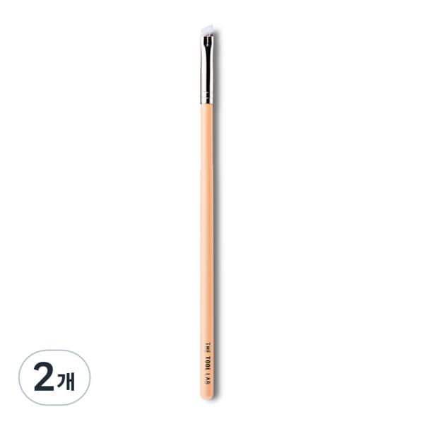 

The Tool Lab 217 Triangle Zone Essential Eyeliner, диагональная кисть для бровей, смешанные цвета, 2 шт., самый популярный косметический аксессуар в Корее