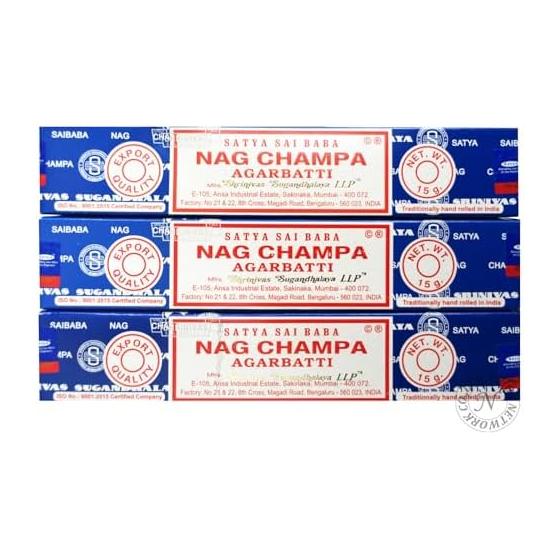 SATYA Saibanag Champa 15g 3 pieces set
