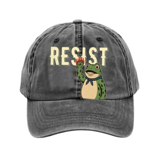 Men Baseball Hat Embroidered Pattern Adjustable Camping Cap Compact Wide Design Hat Outdoor Activity Golf Hat