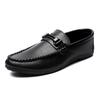 Casual shoes men's autumn new British soft-soled soft-faced low-top Doudou shoes Korean version trendy foot-fitting driving shoes