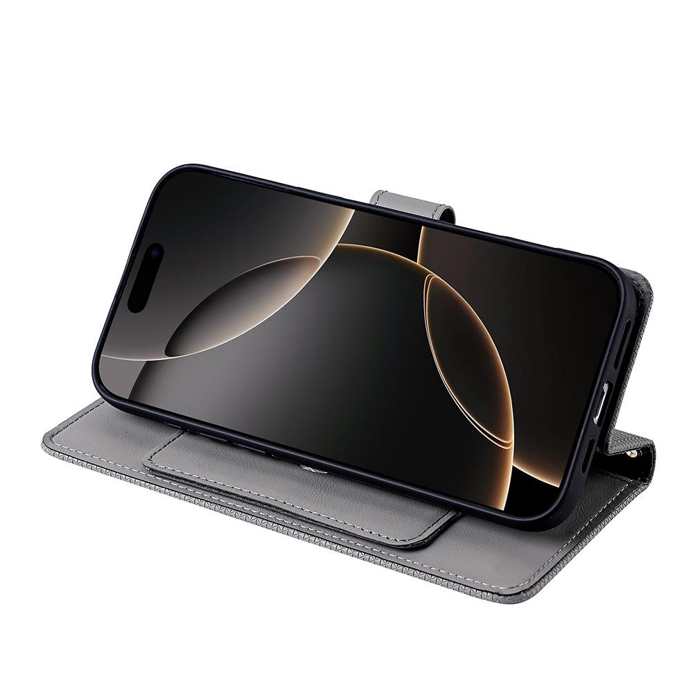 Realme 14 Pro Leather Case - 15T Multi-Stand Wallet, 12Plus Flip Full Cover