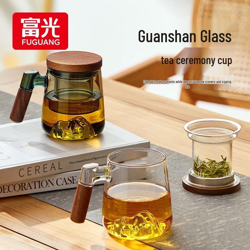 Стеклянная бутылка-заварник FUGUANG Guanshan