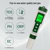 TDS and pH Water Quality Test Pen for Household Use: High Precision EC Conductivity Measurement Instrument