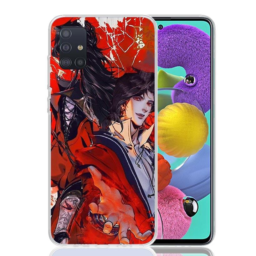 Heaven Official's Blessing Phone Case for Samsung Galaxy A52 A51 A50S A12 A22 A32 A72 A10S A30S A31 A71 Note 20 Ultra 10 Plus S1