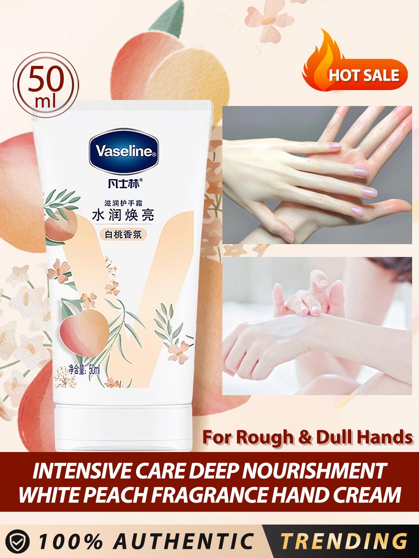 Vaseline Intensive Care Deep Nourishment White Peach Fragrance Hand Cream 50ml