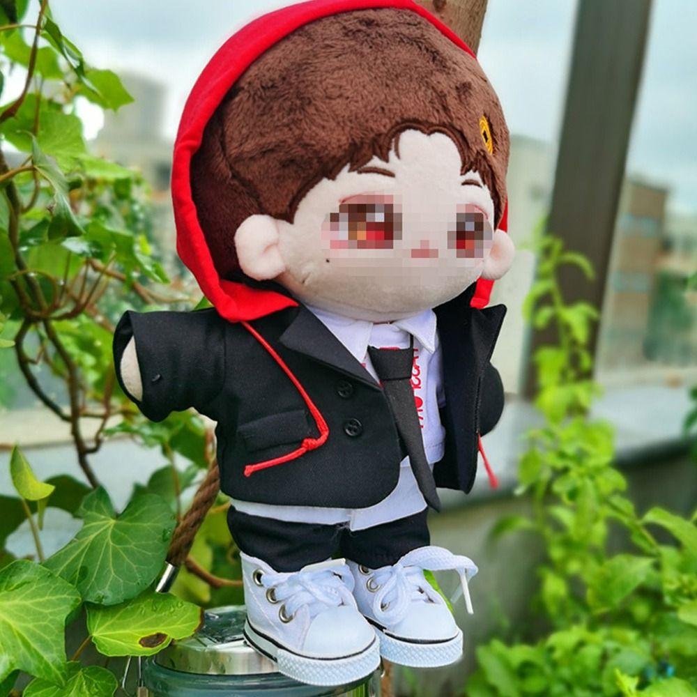 Jacket for Idol Dolls Doll Shirt Doll Pants Accessories 20cm Doll Outfit Plush Doll's Clothes