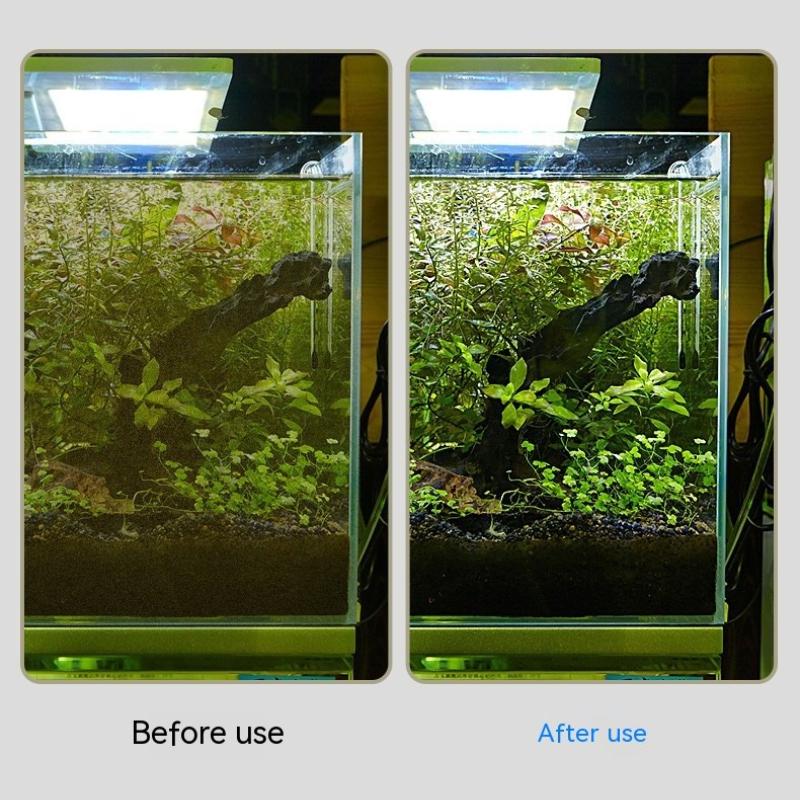 Fish Tank Cleaning Tool Flat Sand Algae Removal Dual-use Glass Algae Removal Scraper Household Cleaning Tool