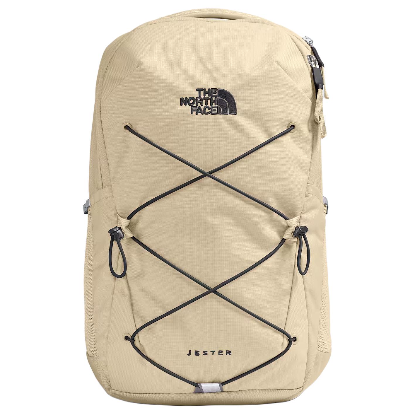 The North Face Jester 22L Logo Backpack Outdoor Bag Unisex Backpack Gravel Black NF0A3VXG4D5 Gravel & Black