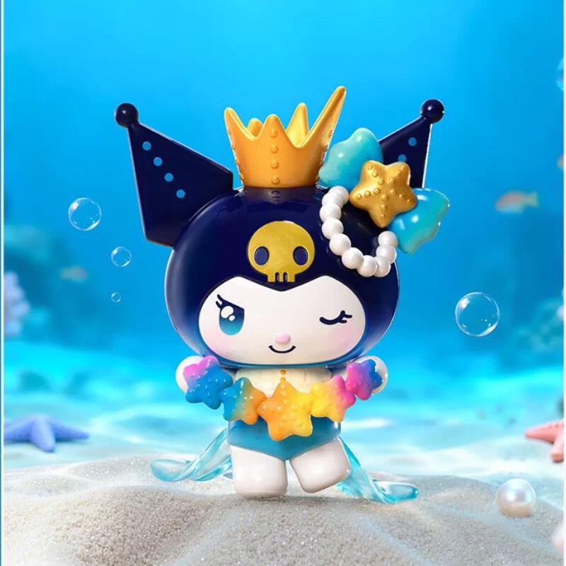 Toptoy Kuromi Deep Sea Secret Series Trendy Figurine Cute Doll Desktop Decor Ornament Gift For Adult Collectors