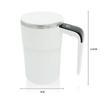 Automatic Stirring Cup Rechargeable Portable Coffee Electric Stirring Stainless Steel Mixer Rotating Magnetic Self Stirring Mugs