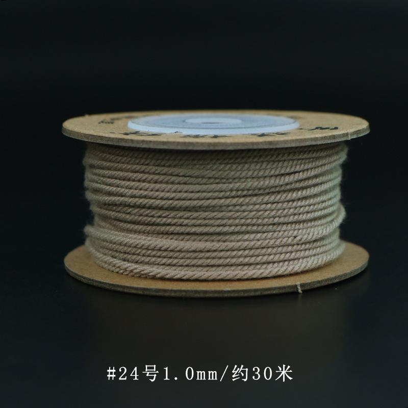 Filo di Cotone Tibetano Strofinato a Mano, Braccialetti Intrecciati a Mano, Stelle Luna, Perle Bodhi Buddha, Nappe, E Fili da Gioco