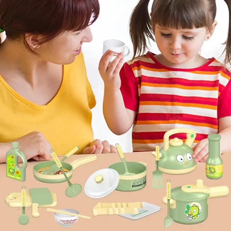 20pcs Children's Simulation Kitchen Utensils, Pretending To Cook Kitchen Utensils Accessories Set, Children's Puzzle Game