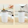 Intelligent temperature measurement magnetic automatic stirring cup electric portable coffee cup milkshake cup fitness protein shake powder cup