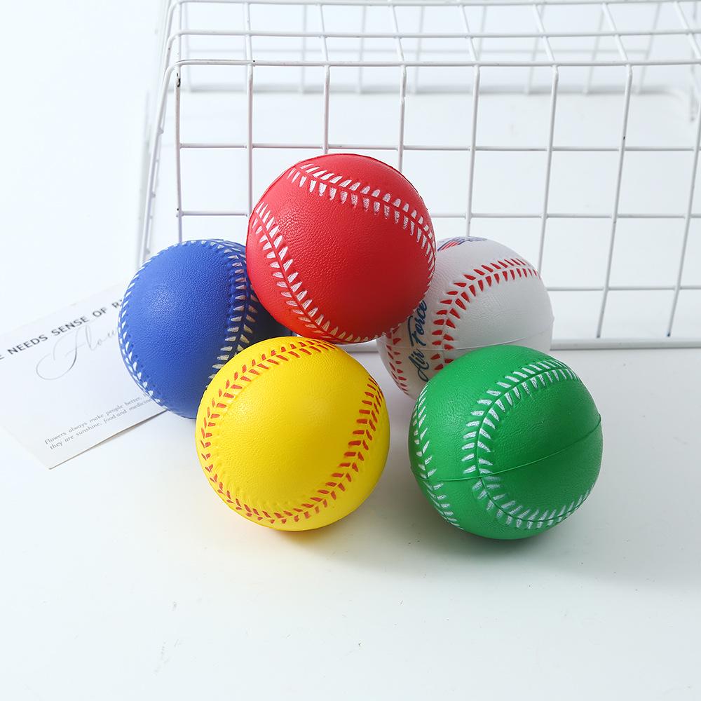 7cm Colored PU Baseball for Training and Thumb Positioning
