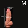 1pc Thick & Long Realistic Dildo – Soft Silicone Penis Toy for Women & Lesbians, Lifelike Texture, Strong Suction, Adult Erotic Product