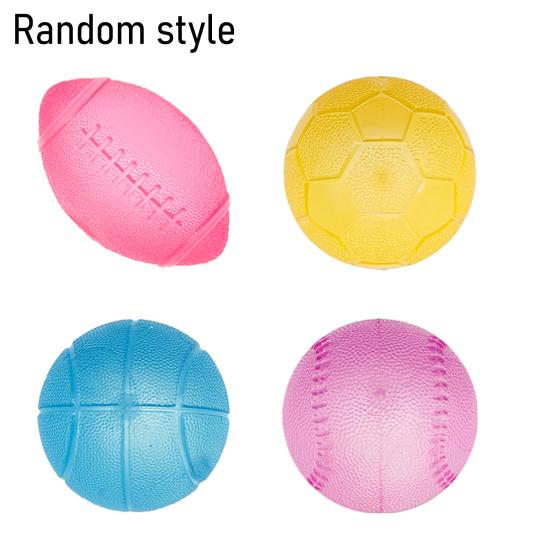 Yousheng Sports Ball Stress Relief Toy Mini Basketball Tennis Football Soccer Squeeze Fidget Toy Kids Adults Decompression Stress Ball Sports Lover