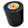 Compact Expansion Roller Nylon Buffer Polisher Machine Attachment for Grinder Tool Size 90 x100mm Outer Diameter 100mm