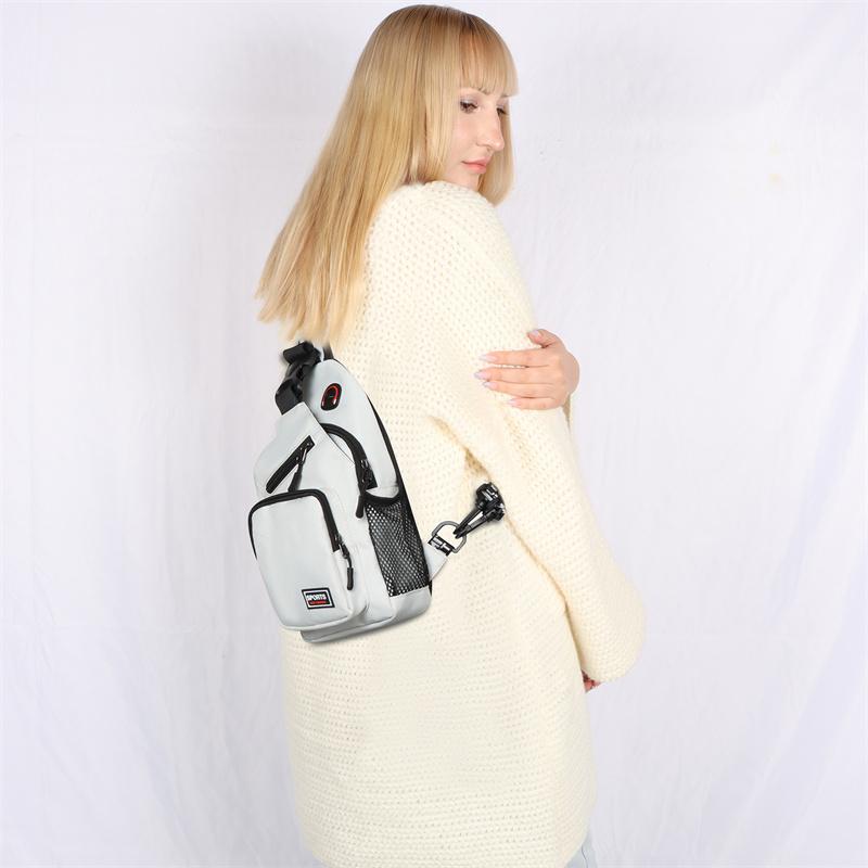Women Crossbody Bag With Earphone Hole Leisure Storage Shoulder Bag Ladies Backpack Outing Travel Pocket Waist Girl Back Pack