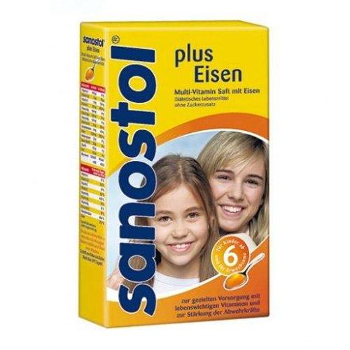 Sanostol Multiwitamina + Żelazo 230ml