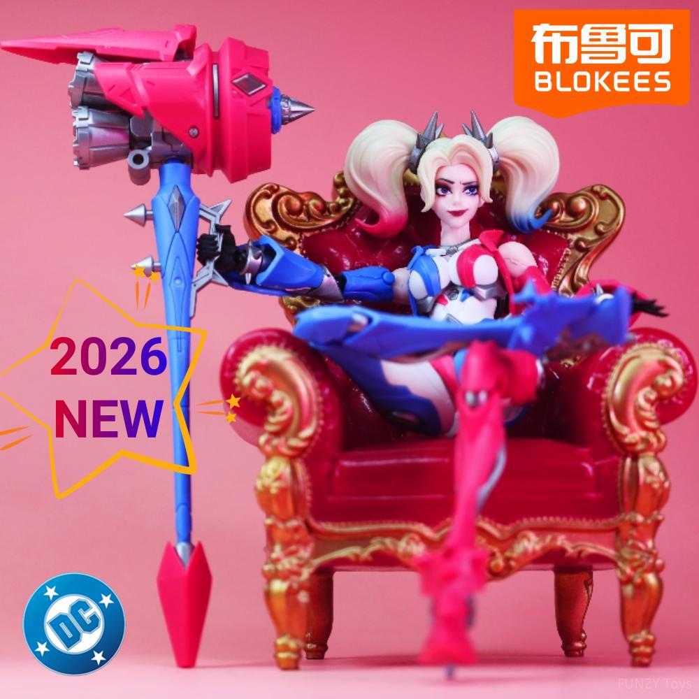 DC Champion Class 04 Harley Quinn Poseable Building Block Action Figure Model Kit Collectible Ornament Kids Gift 2026