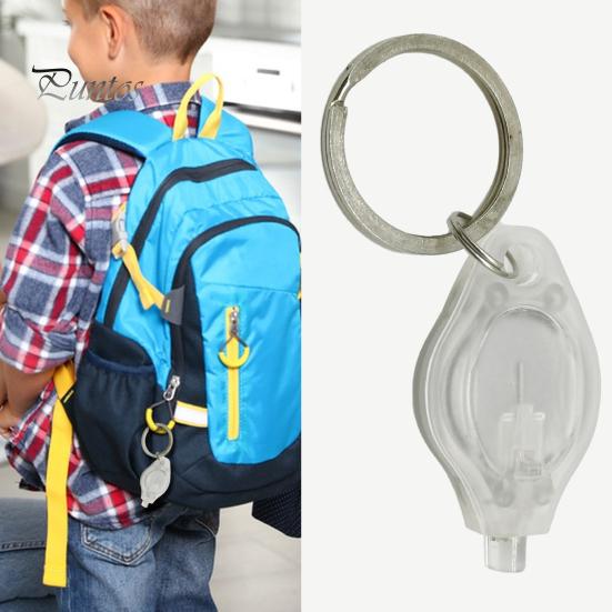 Μίνι φακοί LED 2 τμχ με μπρελόκ Συμπαγές μέγεθος Φορητό με μπαταρία τροφοδοτούμενο για υπαίθριο κάμπινγκ Φωτεινές μικροσκοπικές λάμπες έκτακτης ανάγκης