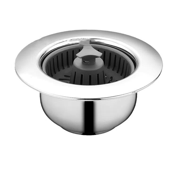 Kitchen sink sewer bouncing core deodorant leakage plug dishwasher filtration sewer vegetable basin filtration anti-clogging