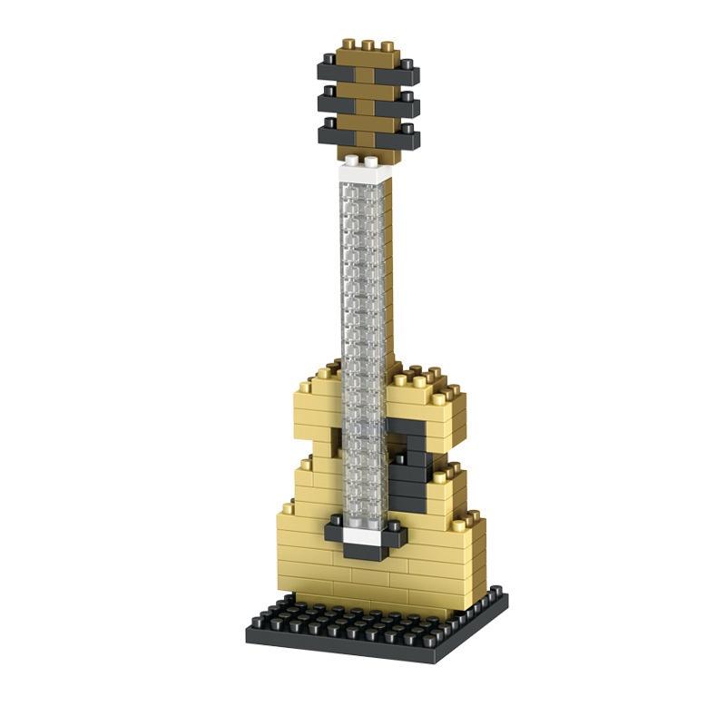 Brickpals Music Series Compatible Piano And Guitar Set For Kids