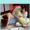Creative Mushroom Long Body With Removable Cover For Bedside Comfort And Sleep Support