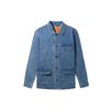 Levis Logo Cotton Polo Denim Jacket Unisex Jacket Blue A0744-0000
