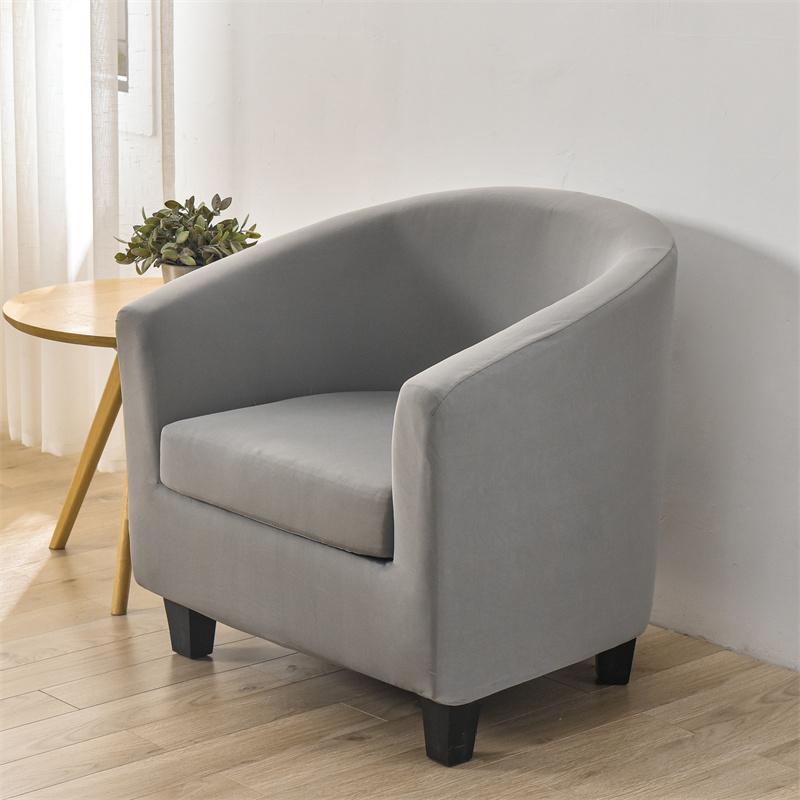 New Spandex Club Sofa Cover Relax Stretch Single Seater Tub Couch Slipcover for Living Room Elastic Armchair Protector Cover