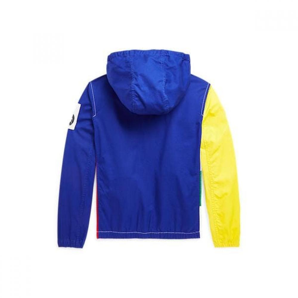 Polo Kids Boys 8 18 Color Block Cotton Hooded Jacket  Cwpootwy6020235999 