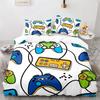 Boy's Gamepad Duvet Cover Set Single Double Size For Boys Girls Game Lover Bedding Set Polyester Comforter Cover With Pillowcase