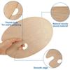 Artist Painting Palette-oval Oil Painting Palette Non Porous Surface Made of Recycled Wood - Stable Oval Design Suitable