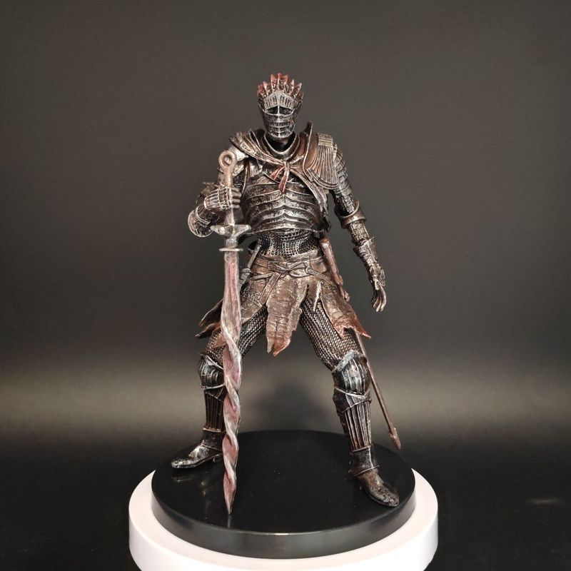 Game Figure Dark Souls 3 Salary King Avatar Knight Undead Soldier Model Desktop Handmade Ornament Toy Boys Gift