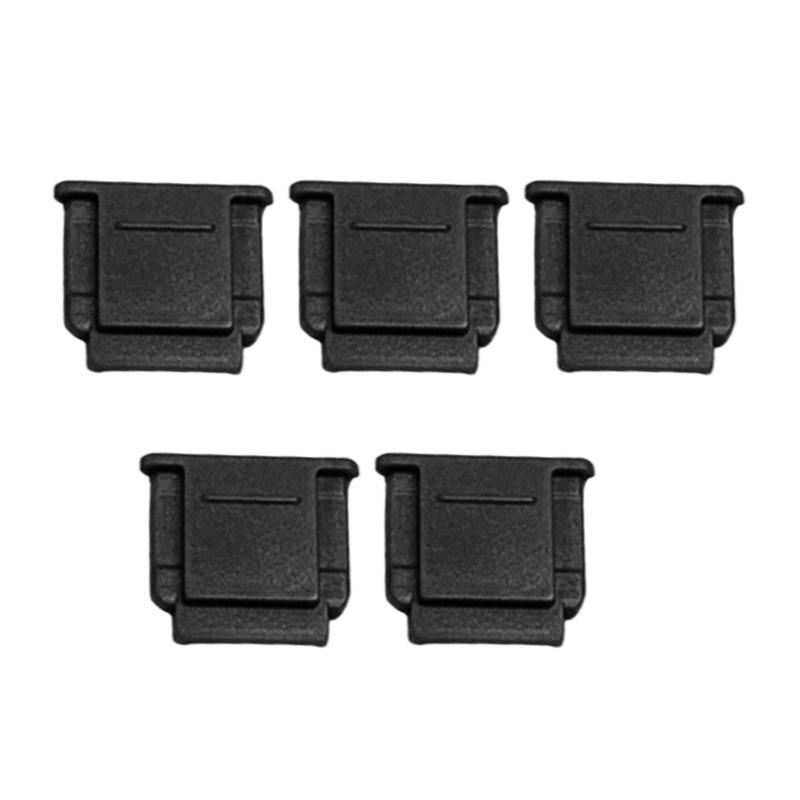 

Set of 5pcs Hot Shoe Protector Easy Installation Camera Hot Shoe Cover Protector for ZV1M2 ZV1F/E10 A6000 A7M4/A7M3 чёрный