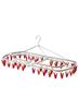 CB Japan Laundry Drying Rack, Pink X Orange, Aluminum Frame, 44 Pinch, Hidden Drying Rack, Aluminum Hooks, Kogure