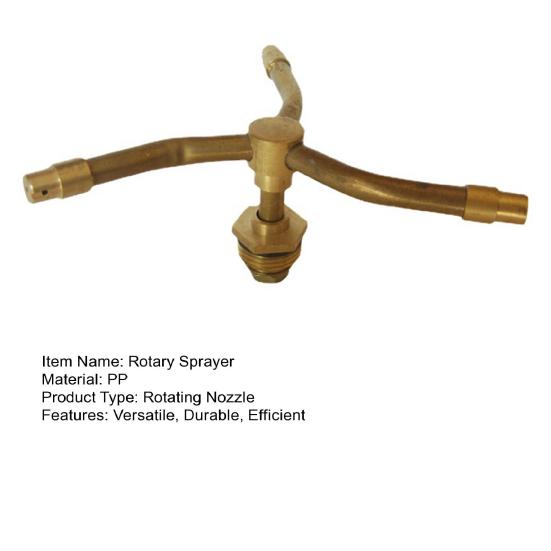 Automatisk roterende dyse hagevanningssystem 360-graders vanning roterende sprinkler Hele avlingssprøyte vanning for plener hager uteplasser