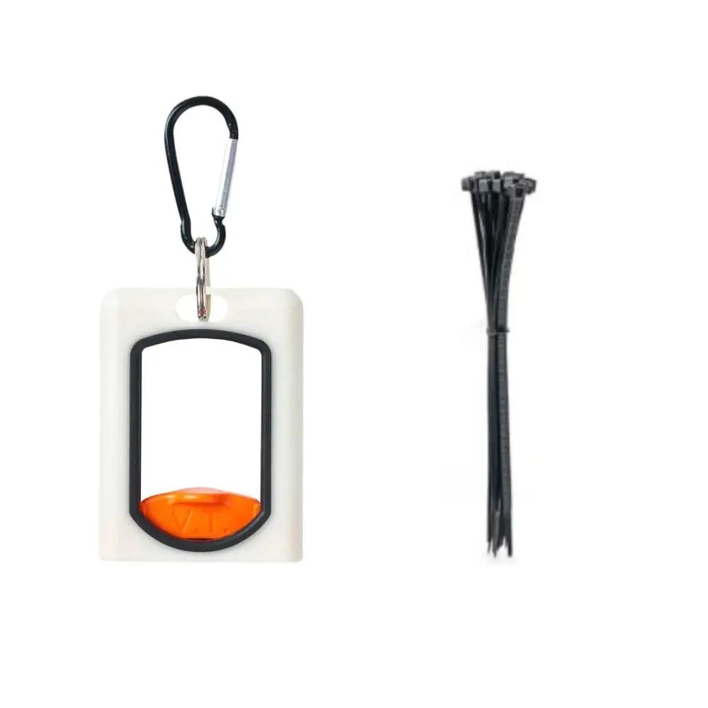 New Square Cable Tie Organizer Fluorescent Portable Storage Cable Tie Holder Stable Fluorescent Organizer