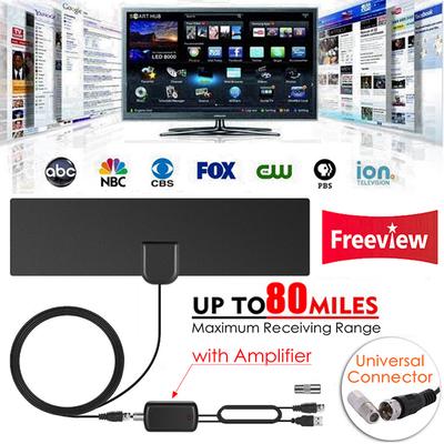 Antenă TV digitală HDTV pentru interior, antenă de surf, antenă TV prin cablu DVB-T/T2 VHF UHF, antenă TV Surf