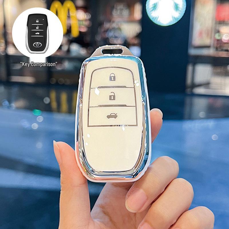 Toyota Schlüsselabdeckung Kompatibel mit Corolla, Camry, Levin, RAV4, Venza, Avalon und Fenglanda