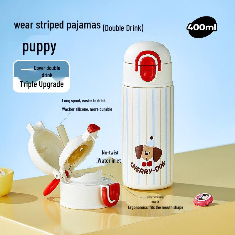 RELEA 316L Stainless Steel Dual-Drink Insulated Mug