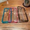 HD Clear Acrylic Case For iPhone 17 Air 16 15 Plus 14 13 12 11 Pro Max XR X XS Plus Mini Luxury Shockproof Soft Frame Hard Cover