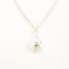 Green Amethyst Gemstone 925 Sterling Silver Jewelry Handmade Stylish Pendant CP-25-17