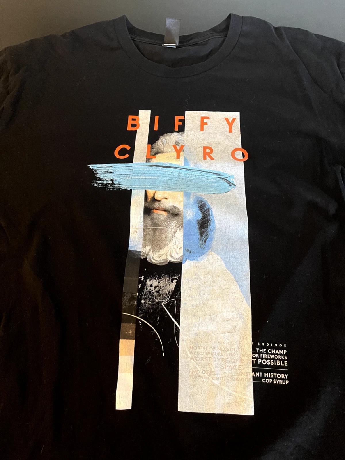 Biffy Clyro A Celebration of Endings T-Shirt, Size: XL M