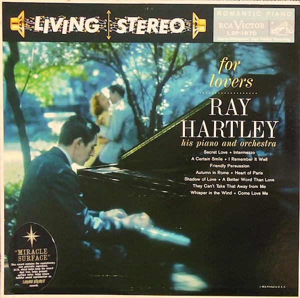 

LP Пластинка РЭЙ ХАРТЛИ - Для влюбленных LSP1870 RCA Victor 1958 США Джаз Б/У