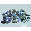 438Cts.Natural Labradorite Multi Fire Pear Cabochon Loose Gemstone 30Pcs Lot LL-988